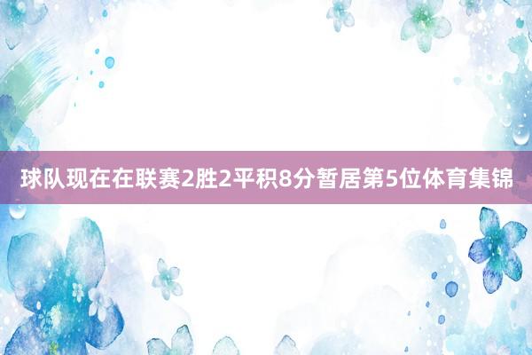 球队现在在联赛2胜2平积8分暂居第5位体育集锦